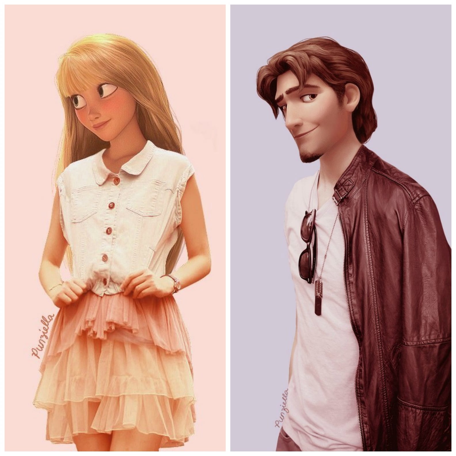 What Disney Characters Look Like in Regular Clothes | POPSUGAR Fashion