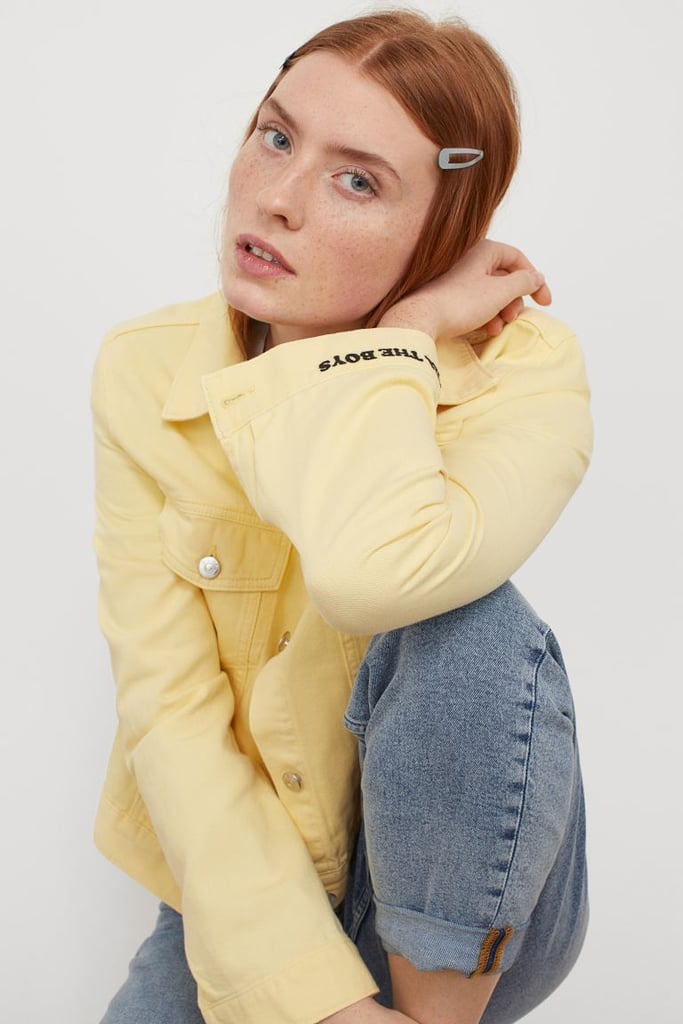 To All the Boys I’ve Loved Before x H&M Embroidered Twill Jacket