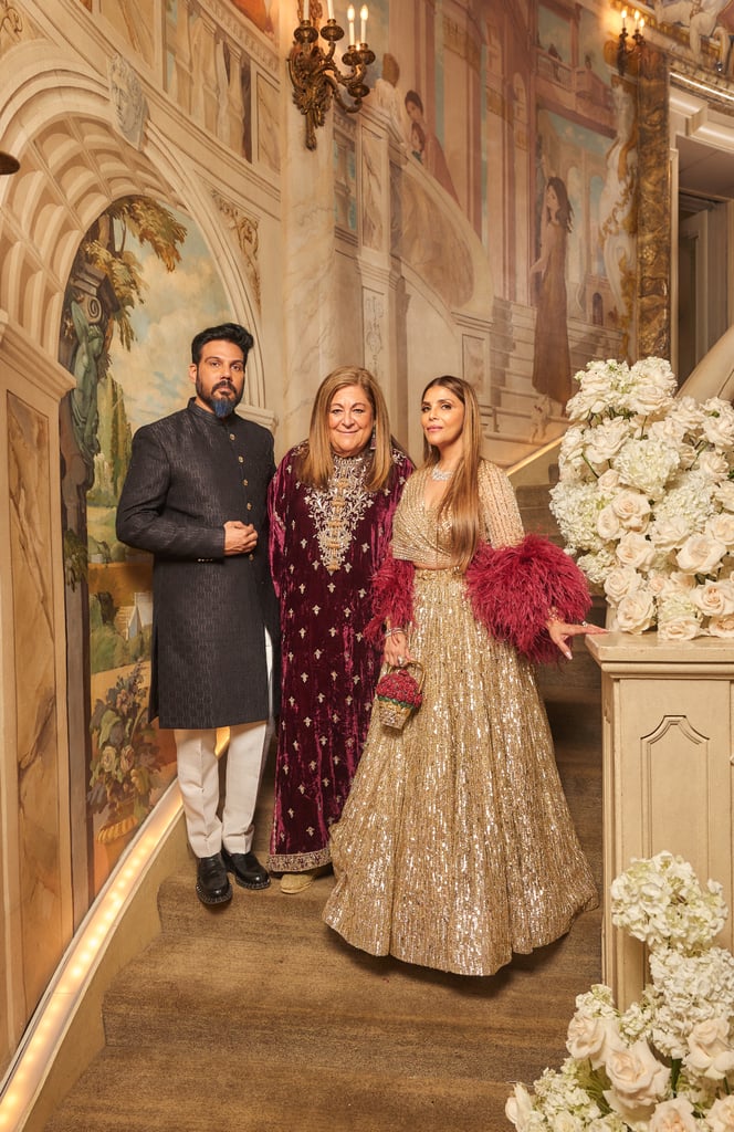 Shane Peacock, Fern Mallis, and Falguni Peacock at the New York City All That Glitters Diwali Ball