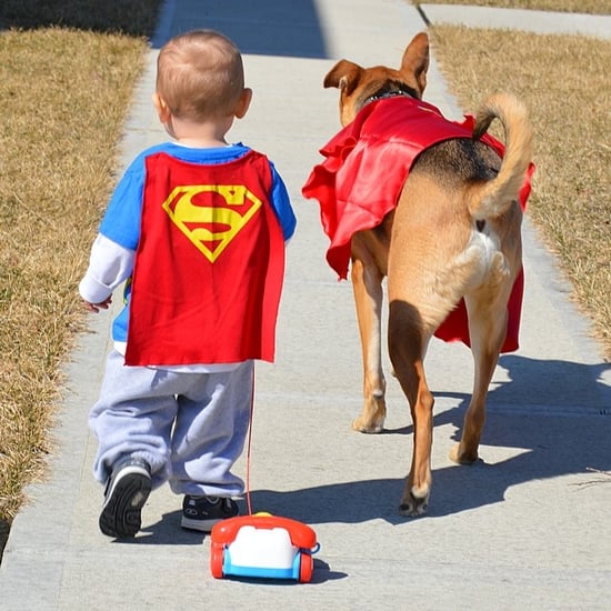 Carter and Toby Boy and Dog Pictures