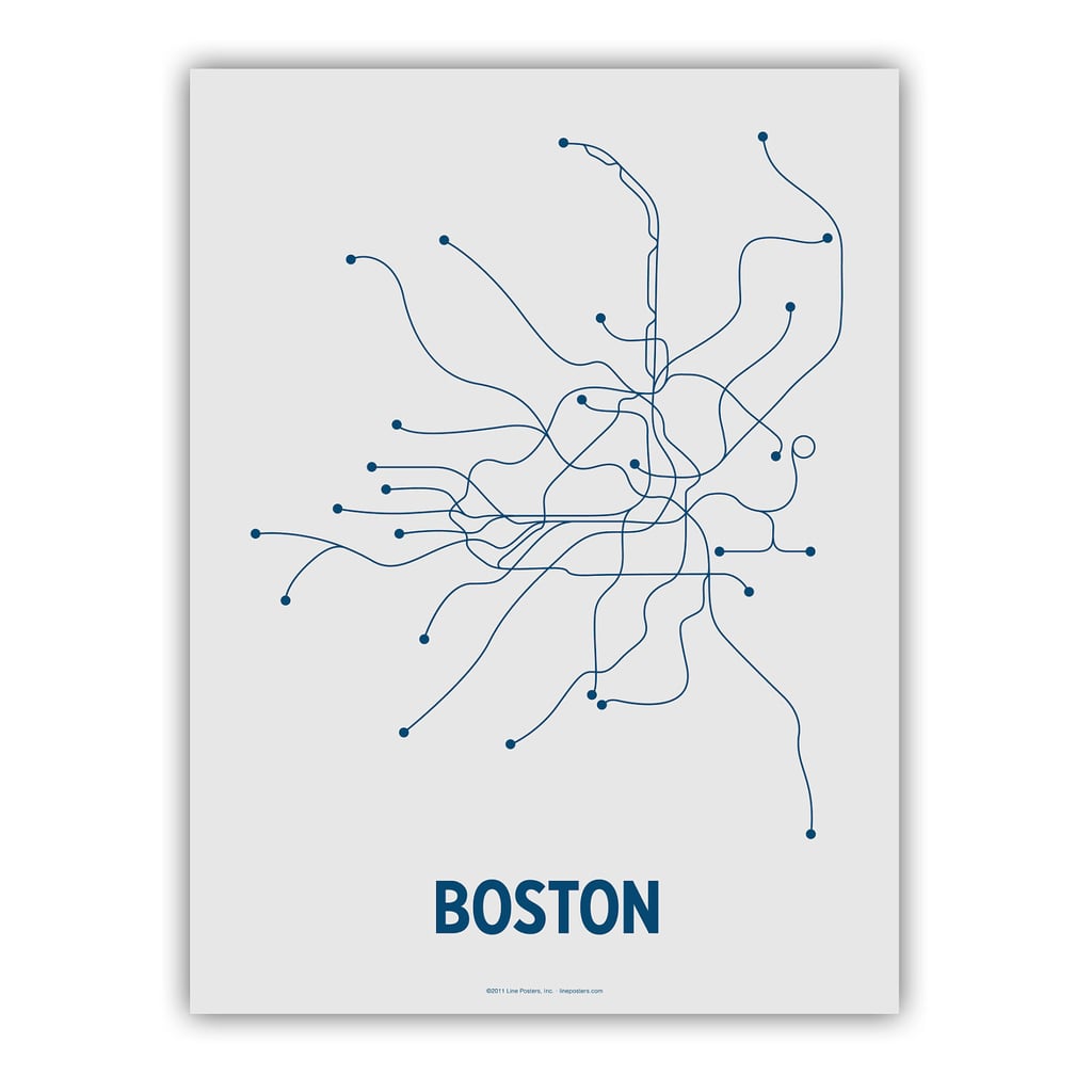 Focus your local love in on a city with a mod LinePoster ($25) which turns everyday mass transit maps into works of art. Who knew the subway could be so beautiful?