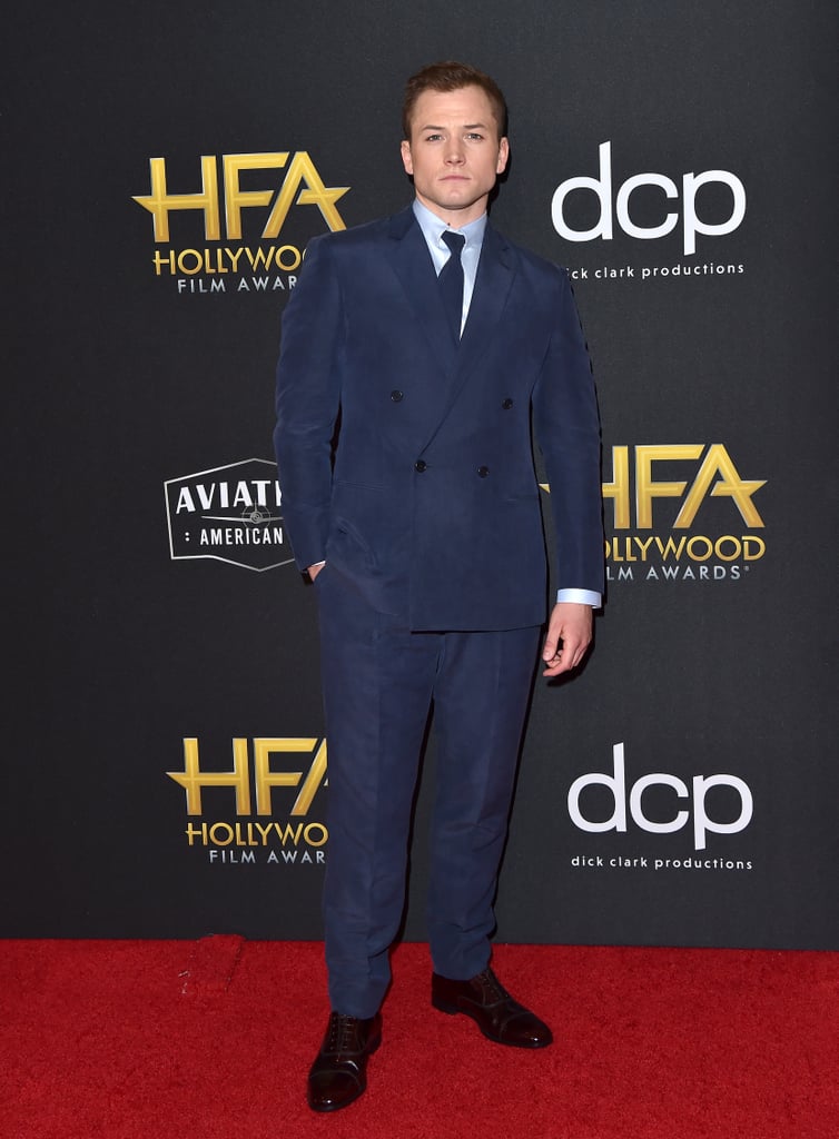 Taron Egerton at the 23rd Annual Hollywood Film Awards