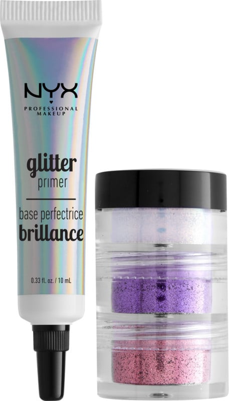 NYX, Makeup, Nyx Glitter Primer 4 Glitter Pots