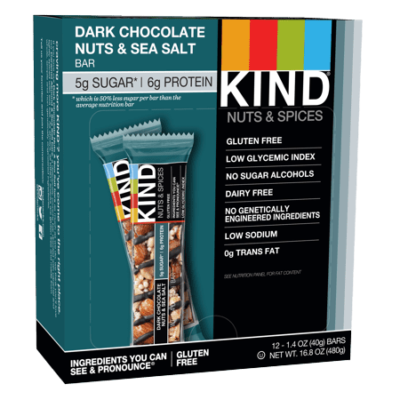 Kind Dark Chocolate Nuts and Sea Salt Bar