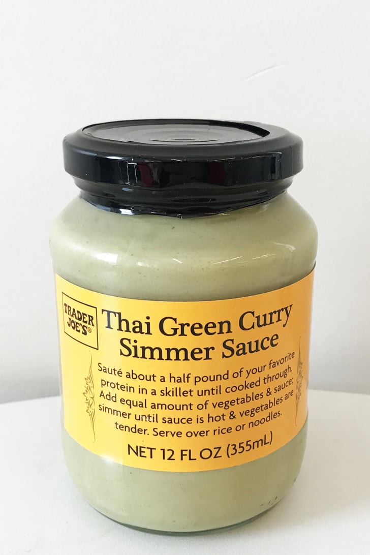 Trader joe's green curry simmer shop sauce