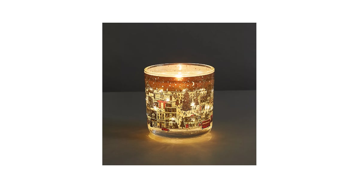 Marks & Spencer Light Up Candle Mandarin, Clove & Cinnamon Town House