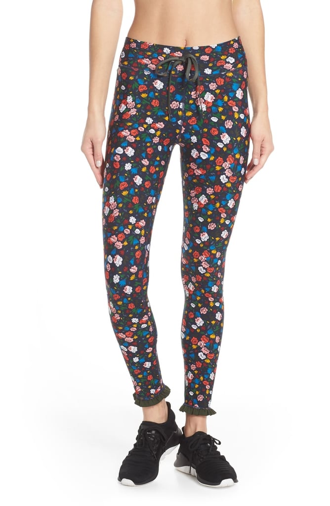 The Upside Royal Garden Ankle Leggings