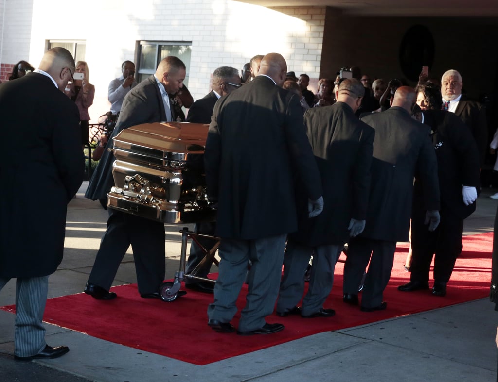 Aretha Franklin Funeral Pictures