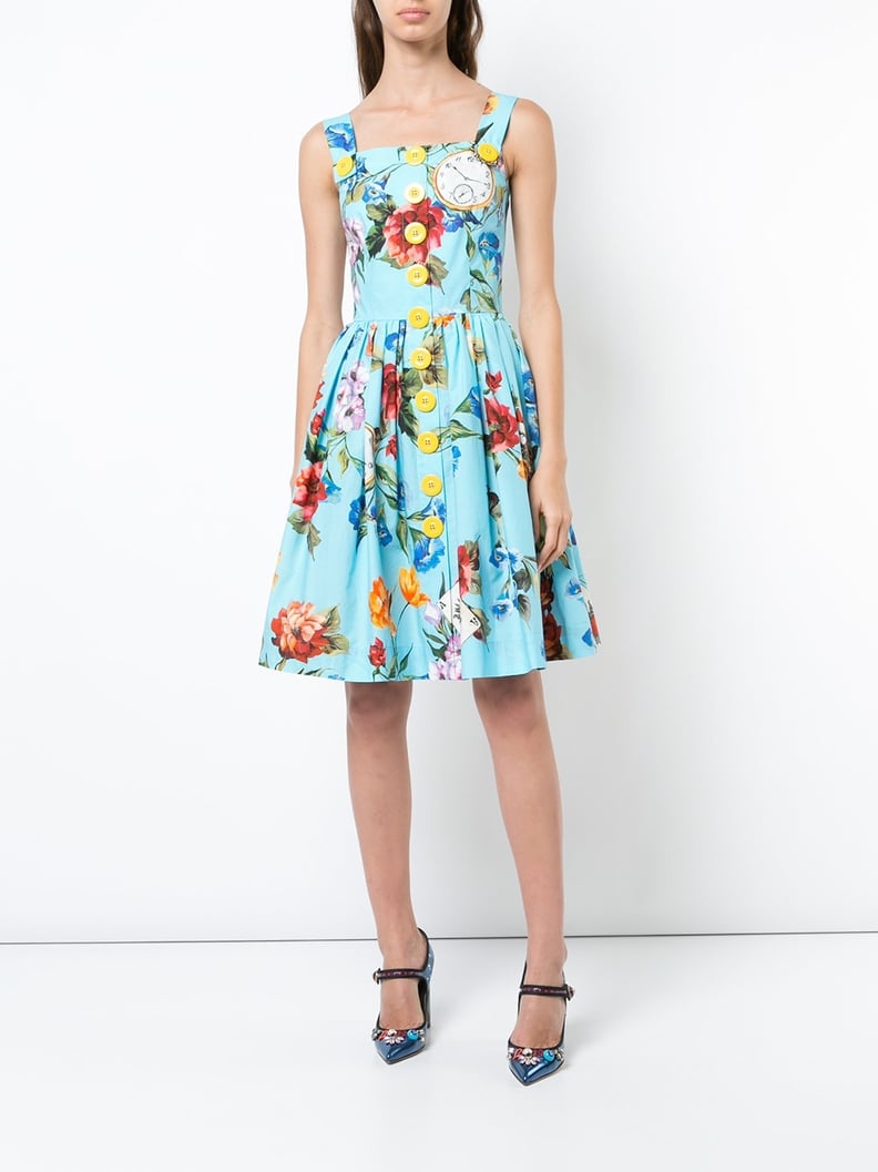 Dolce & Gabbana Poplin Floral Dress