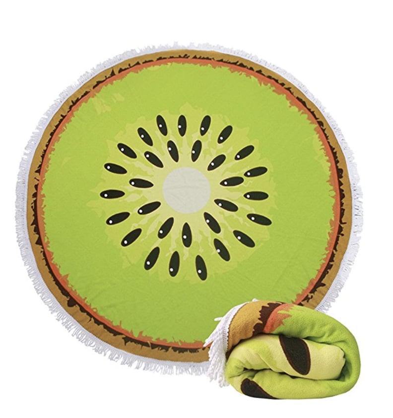 Genovega Thick Round Beach Towel Blanket