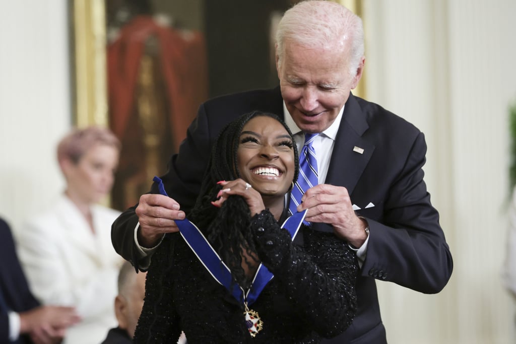 Simone Biles Receives Presidential Medal of Freedom