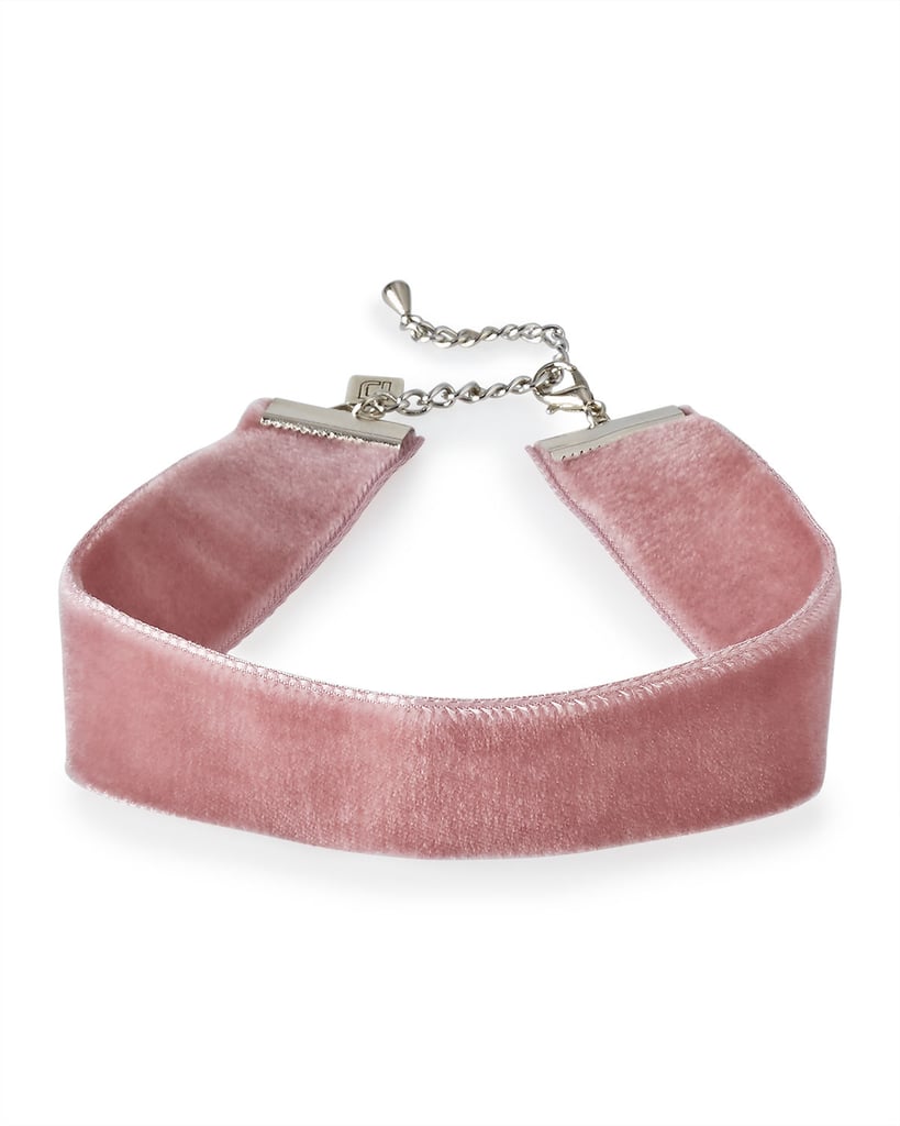 Dannijo Aria Velvet Choker Necklace ($50)