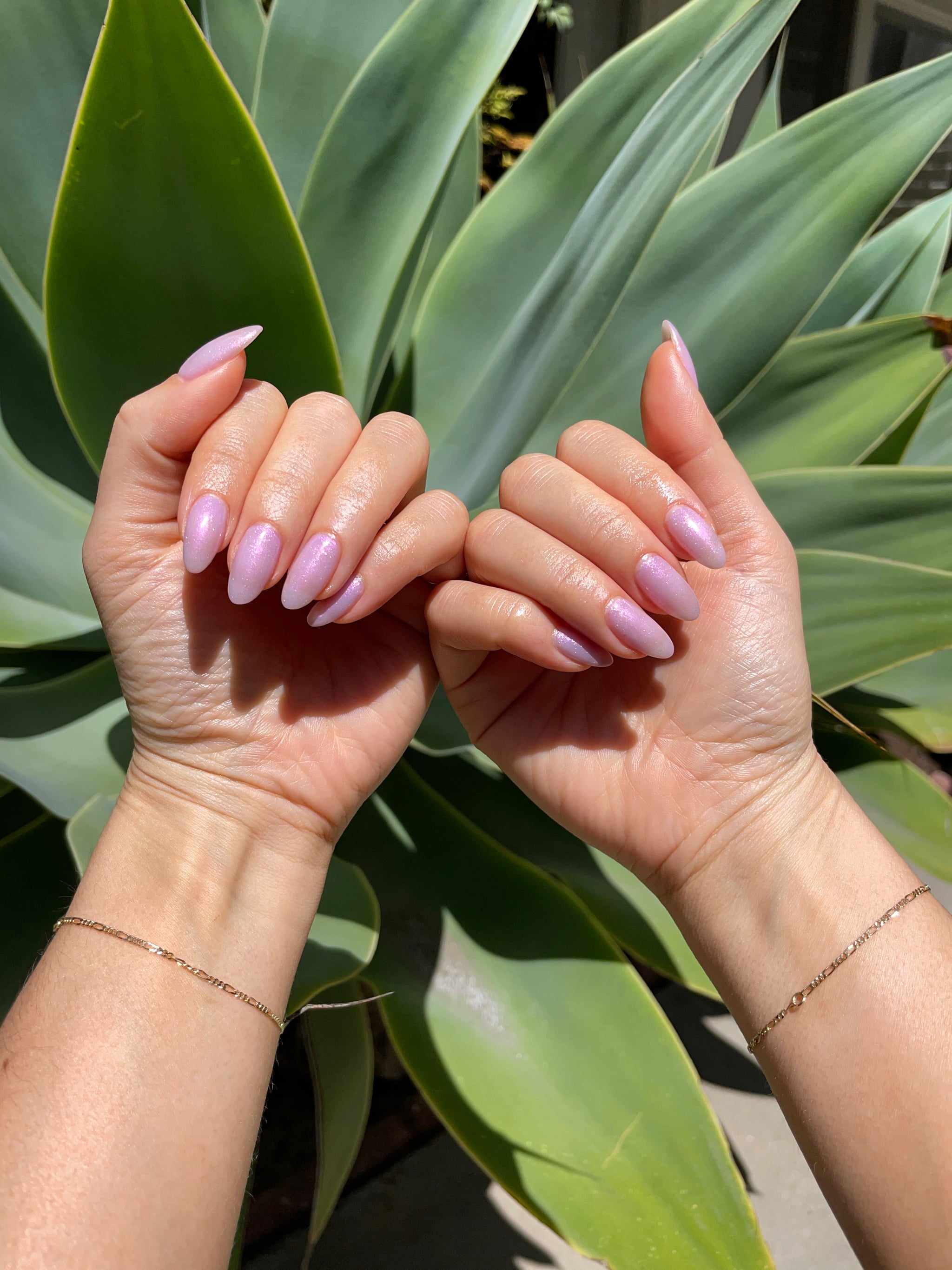 Digital Lavender Nails Editor Experiment