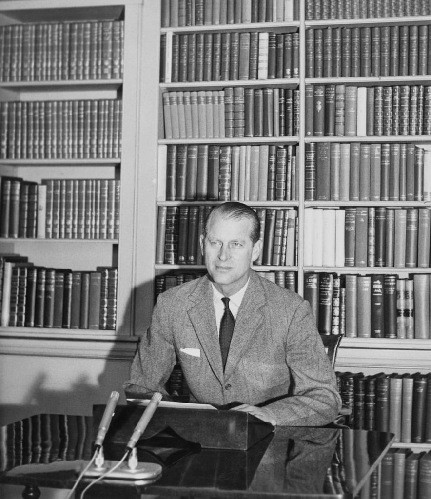 Recording a Message at Windsor Castle in 1961