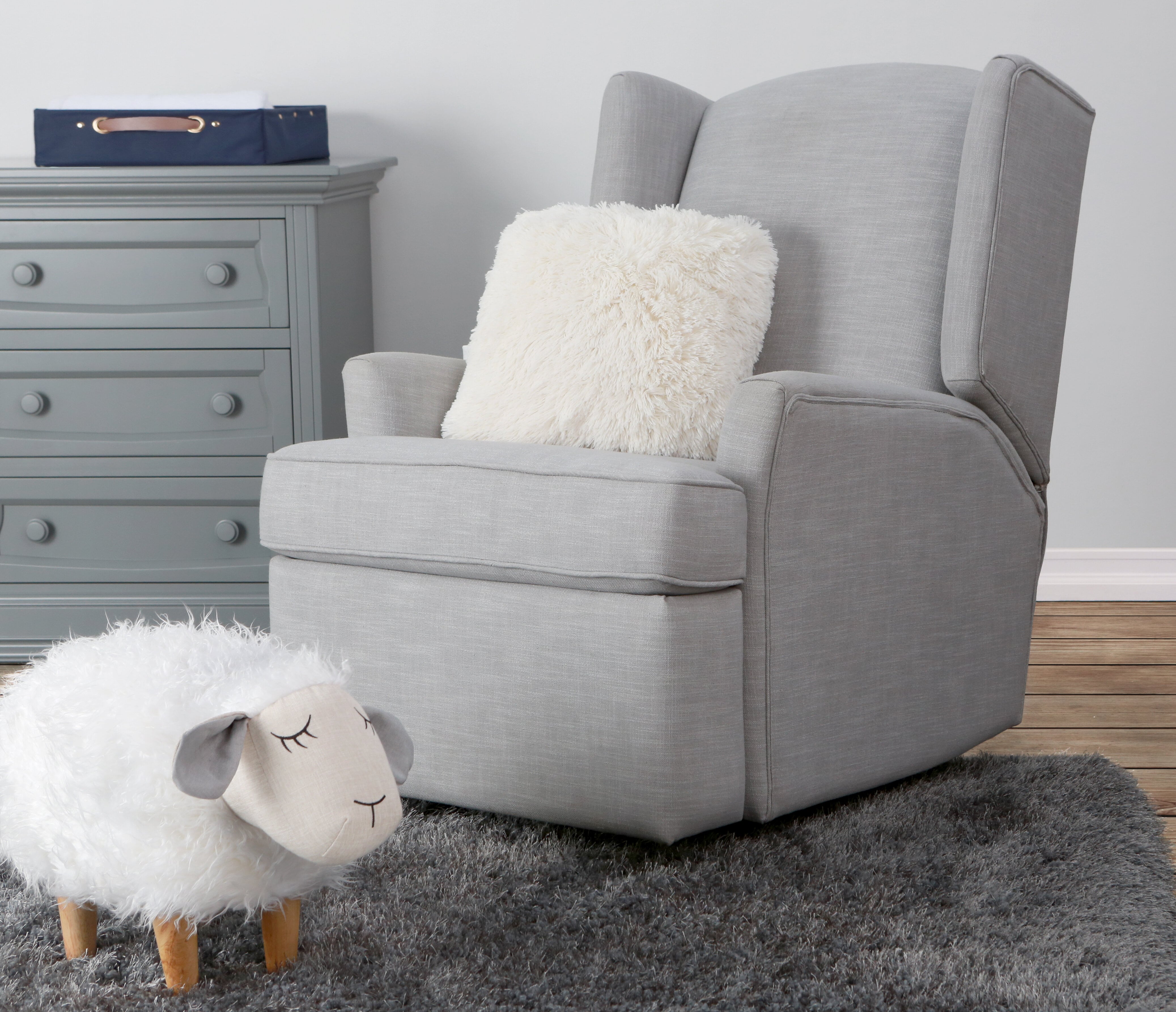 Karla dubois swivel sale gliding reclining glider