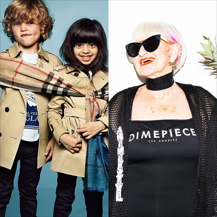 Youngest and Oldest Fashion Campaign Stars