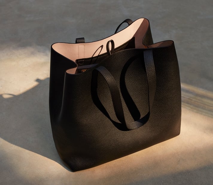 Cuyana Structured Leather Tote
