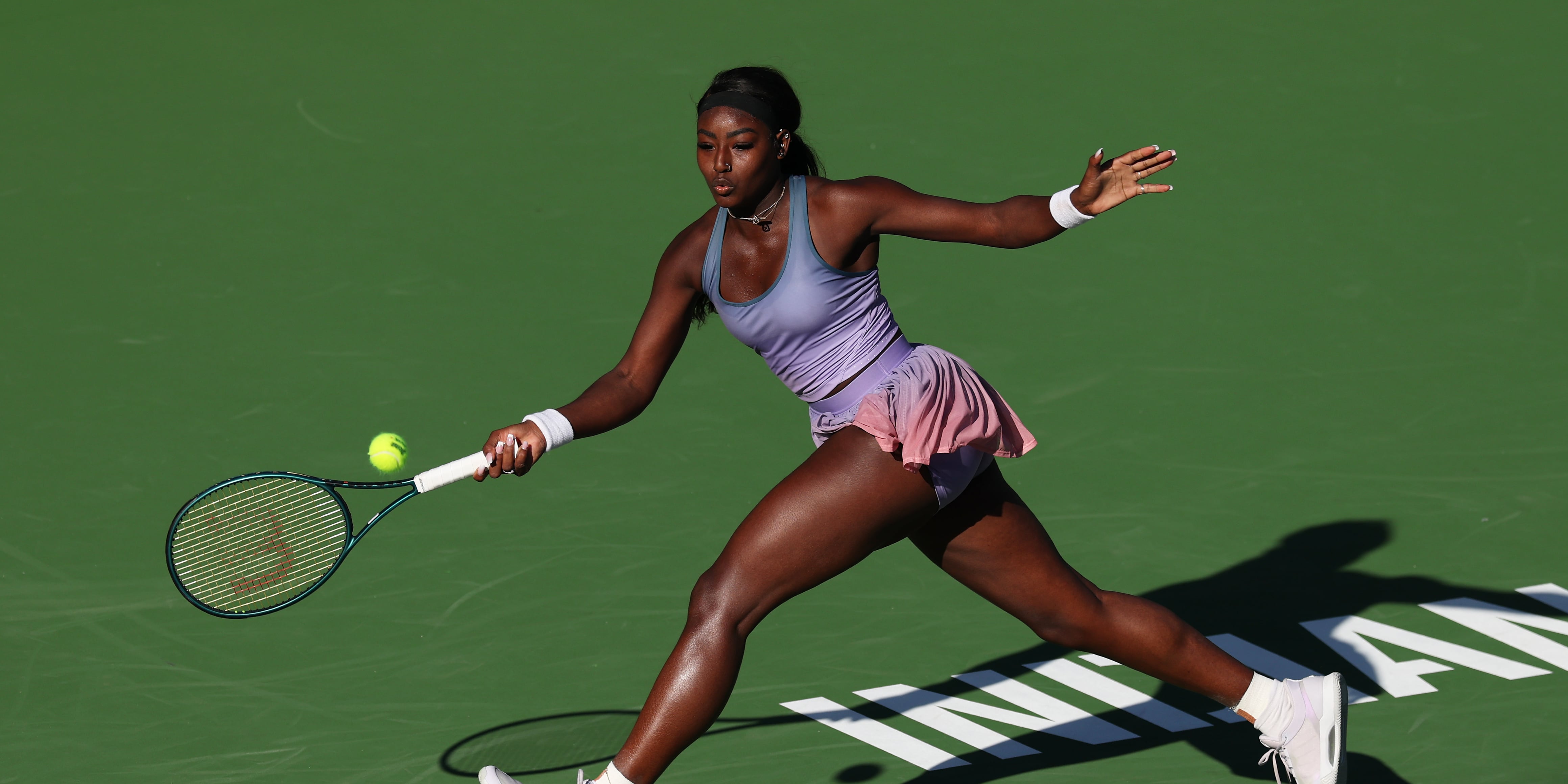 Tennis Pro Alycia Parks Is Ready to Serve