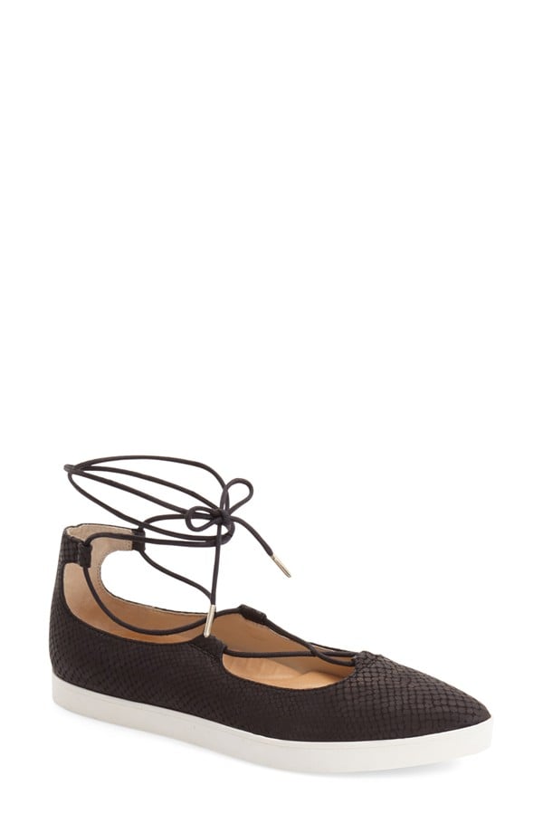 Dr. Scholl's Original Collection View Ghillie Flat ($118)