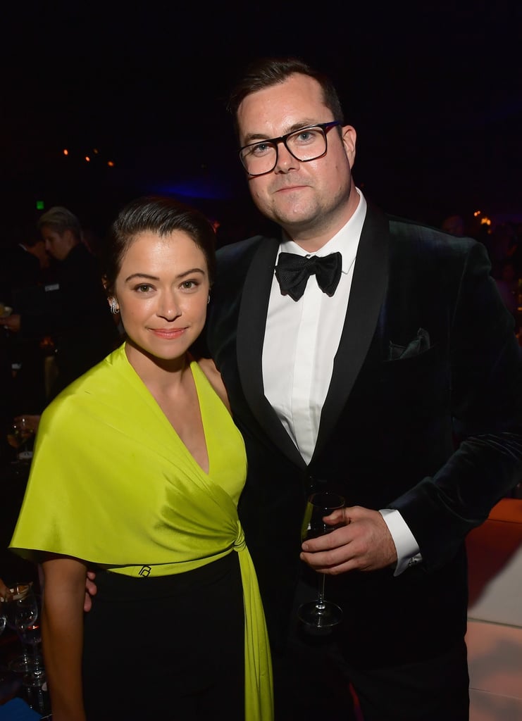 Pictured: Tatiana Maslany and Kristian Bruun