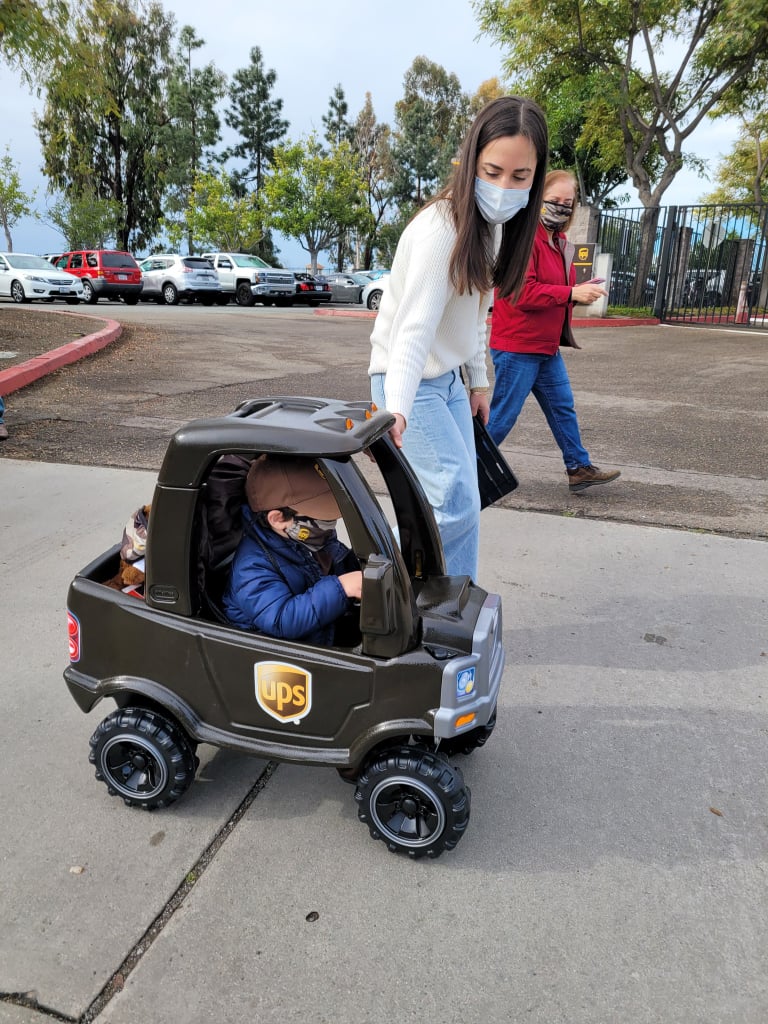 Boy Gets Mini Truck From Thoughtful UPS Employees