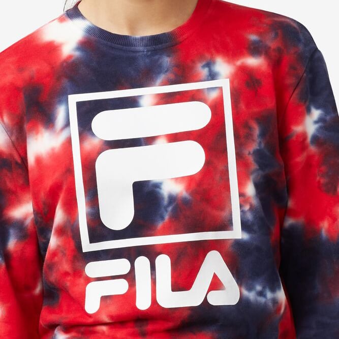 fila hannah tie dye tee
