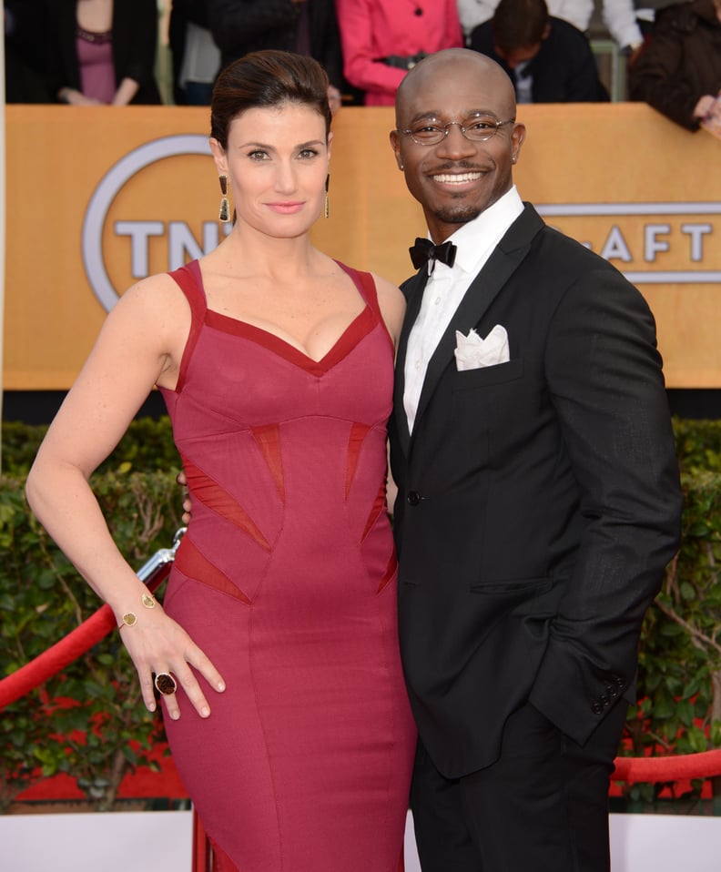 Idina Menzel and Taye Diggs