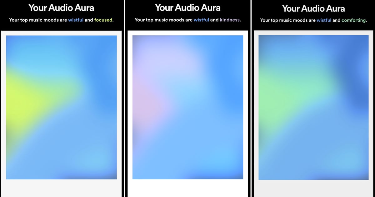How to See Your Spotify Audio Aura in Spotify Wrapped | POPSUGAR ...