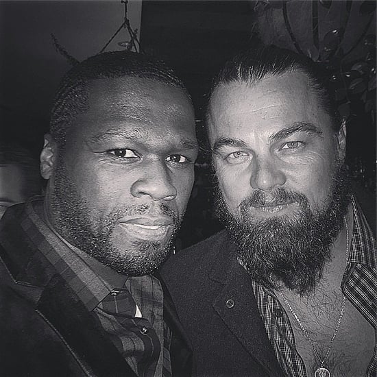 Leonardo DiCaprio Photobombs 50 Cent and Naomi Campbell