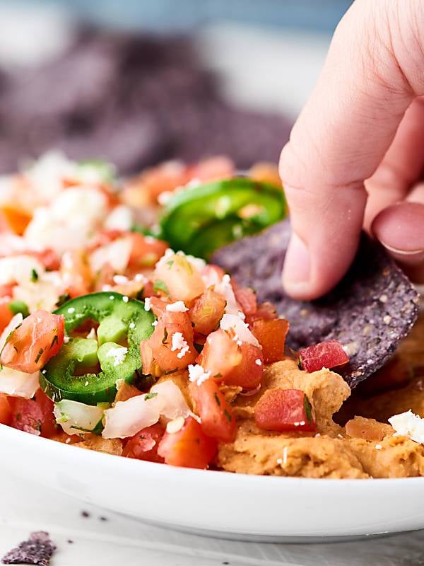 Instant Pot Taco Hummus
