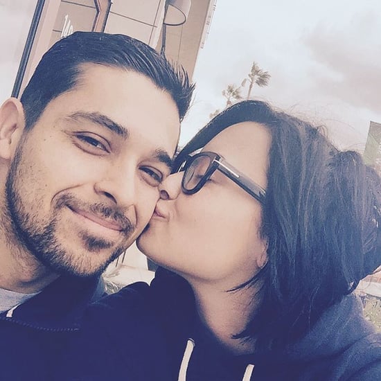 Demi Lovato Wilmer Valderrama Kiss Instagram November 2015