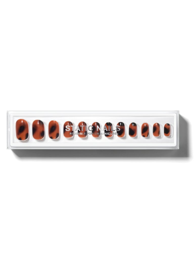 Static Nails Tortoise Shell Mani
