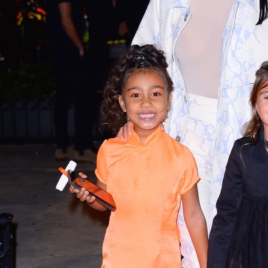 North West's Rainbow Braids at Birthday Party