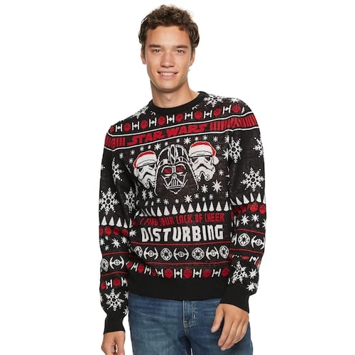 Men's Star Wars Dark Side Ugly Christmas Sweater