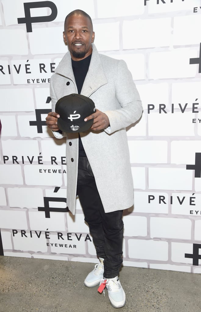 Katie Holmes and Jamie Foxx at Prive Revaux Store Opening
