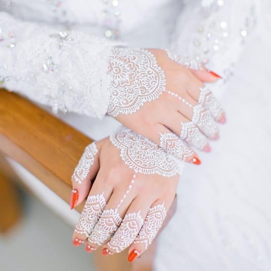 White Henna Ideas From Instagram