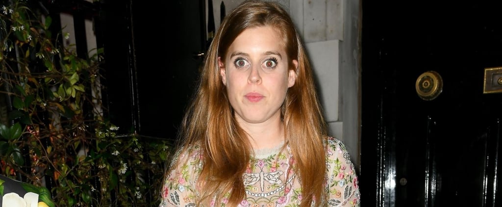 Princess Beatrice's Embroidered Dress Needle & Thread