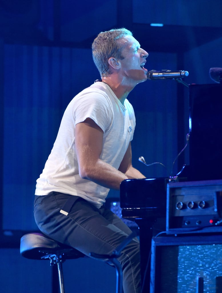 Jennifer Lawrence And Chris Martin At Iheartradio Pictures Popsugar Celebrity 3964