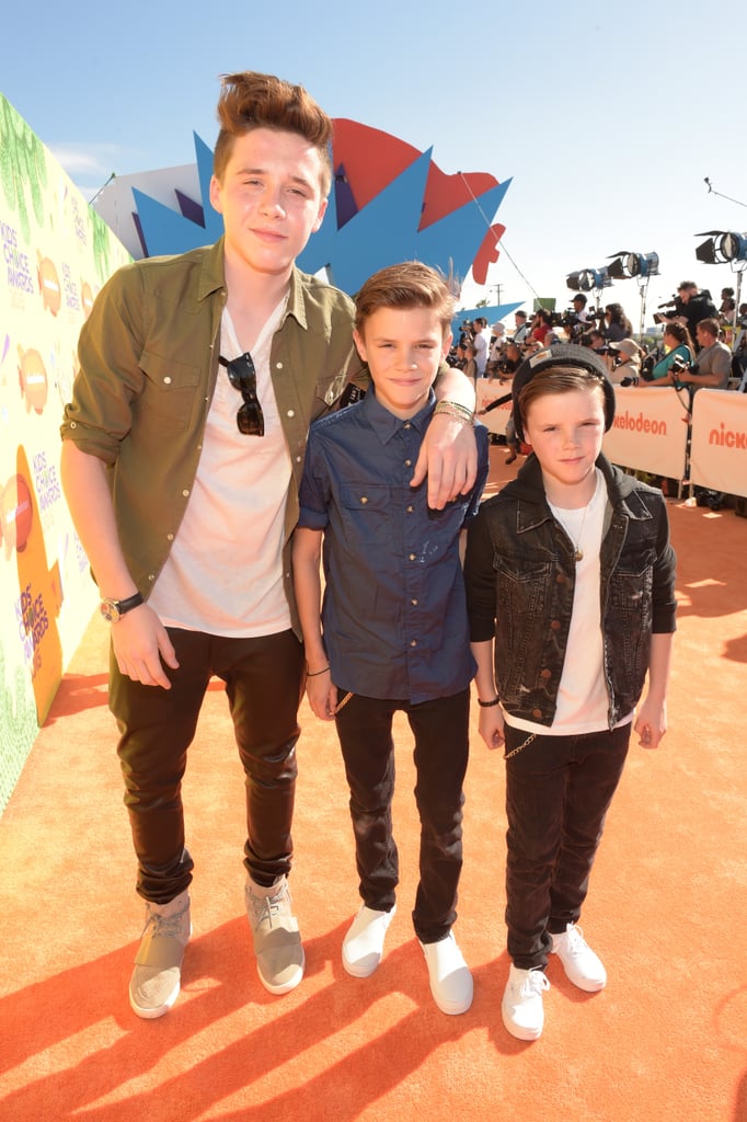 Beckham Kids at the Kids' Choice Awards 2015