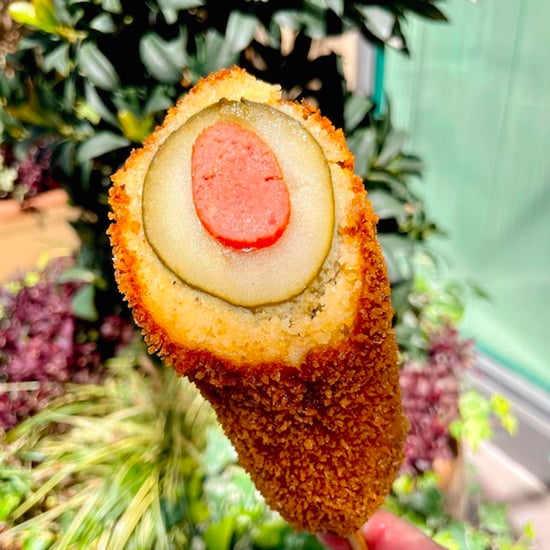 Downtown Disney Is Now Selling a Panko Crusted Pickle Dog