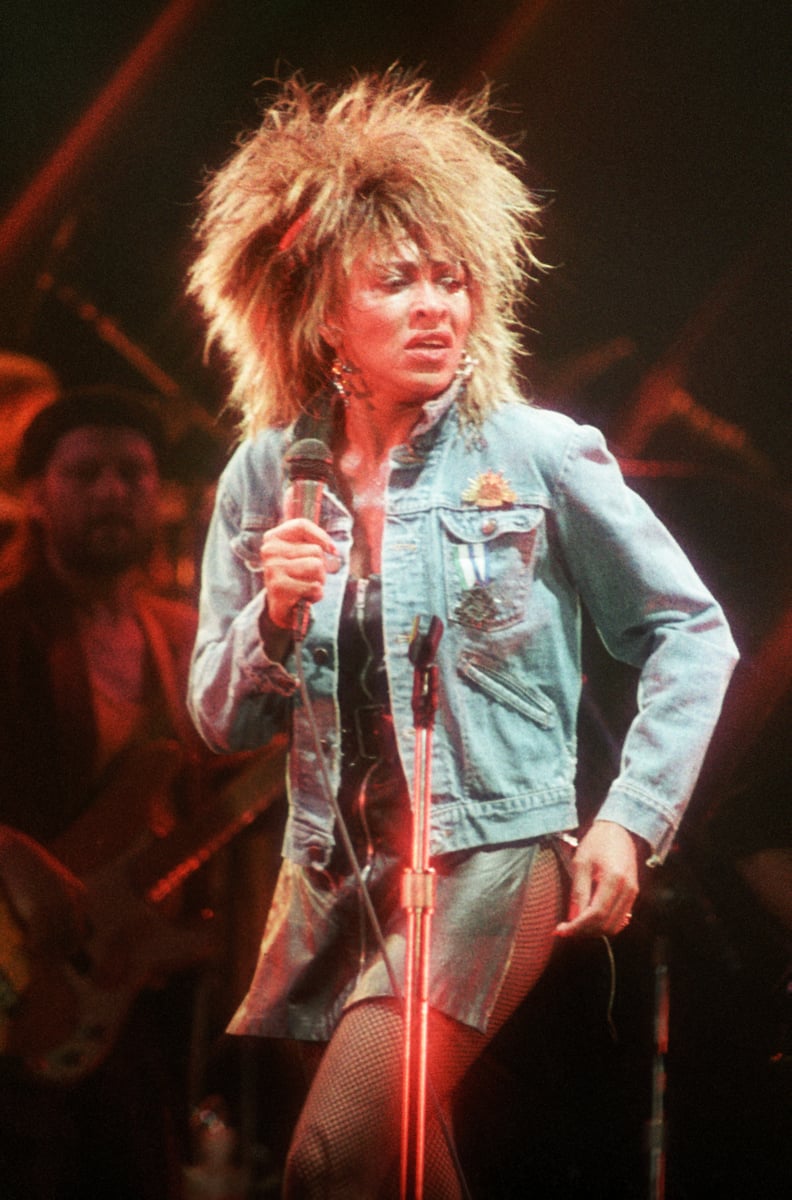Tina Turner Performing at the Wembley Arena in 1985