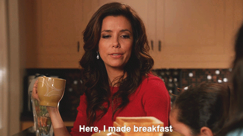 When You're Trying to Be Nice to Your Roommate After a Night of Drinking