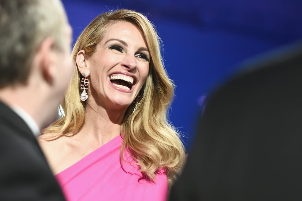 Julia enjoyed a good laugh with other attendees at the 2019 Oscars.