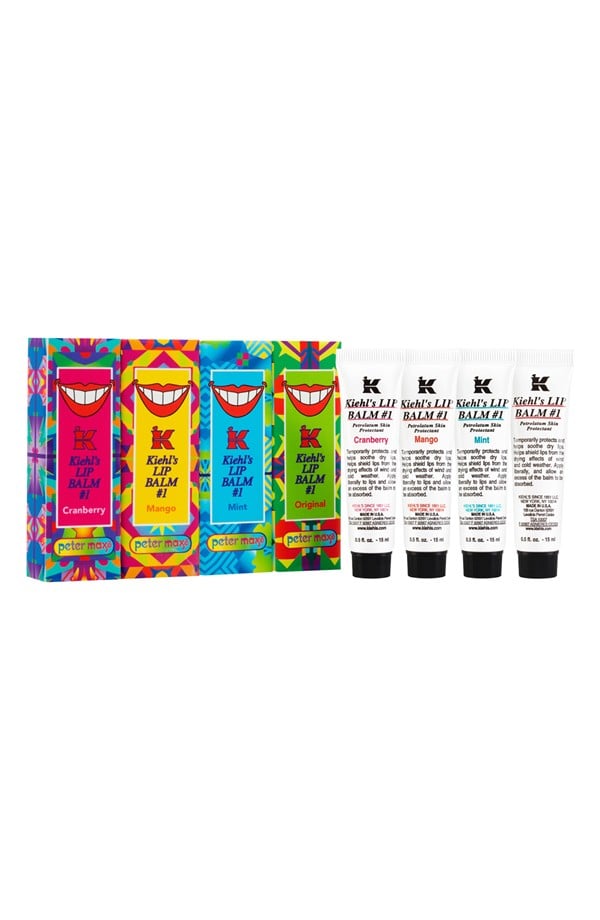 Peter Max For Kiehl's Since 1851 Lip Balm Giftables Set