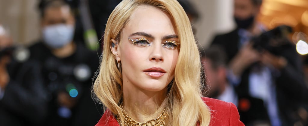 Cara Delevingne's Gold Body Makeup at the 2022 Met Gala