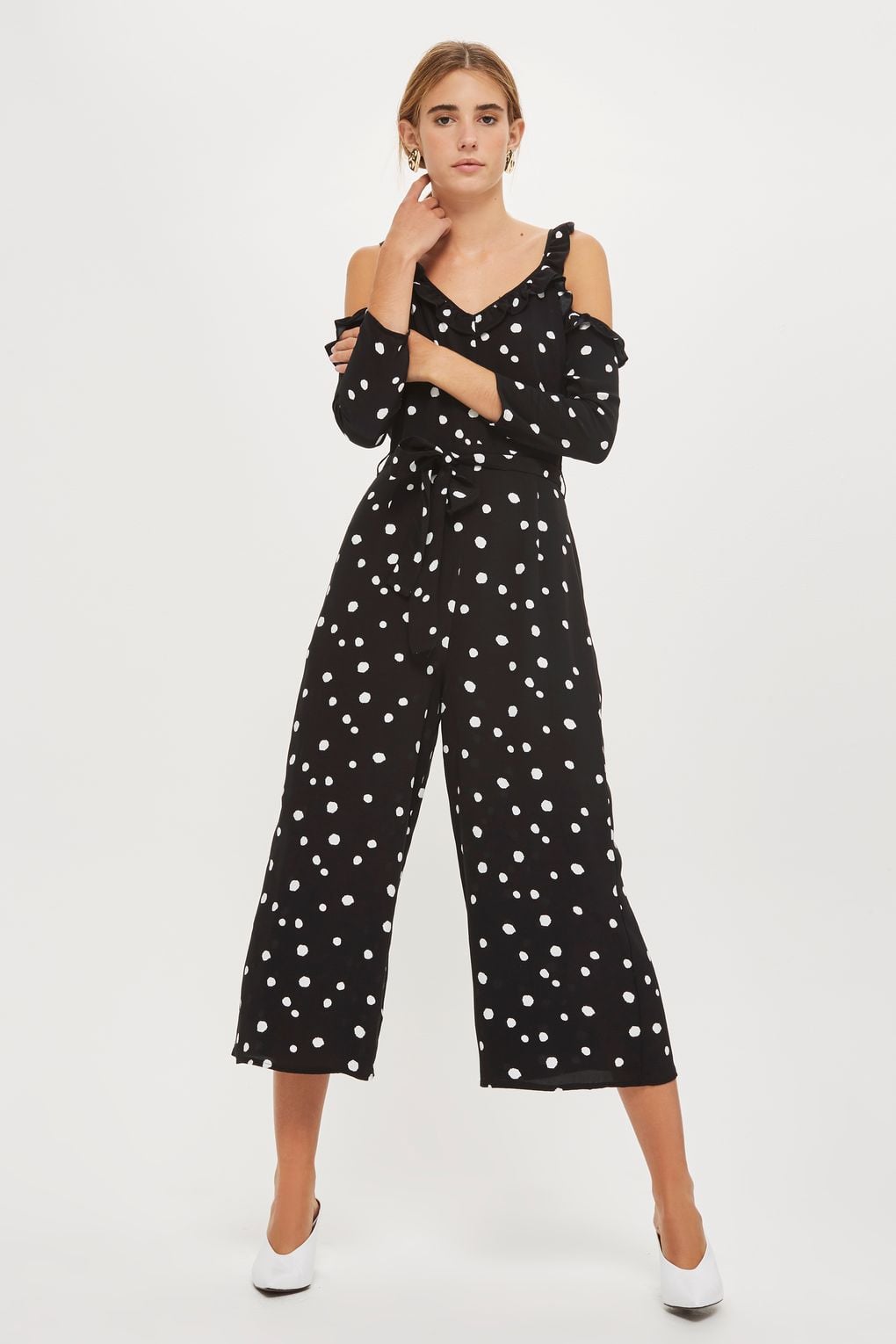 cold shoulder jump suits