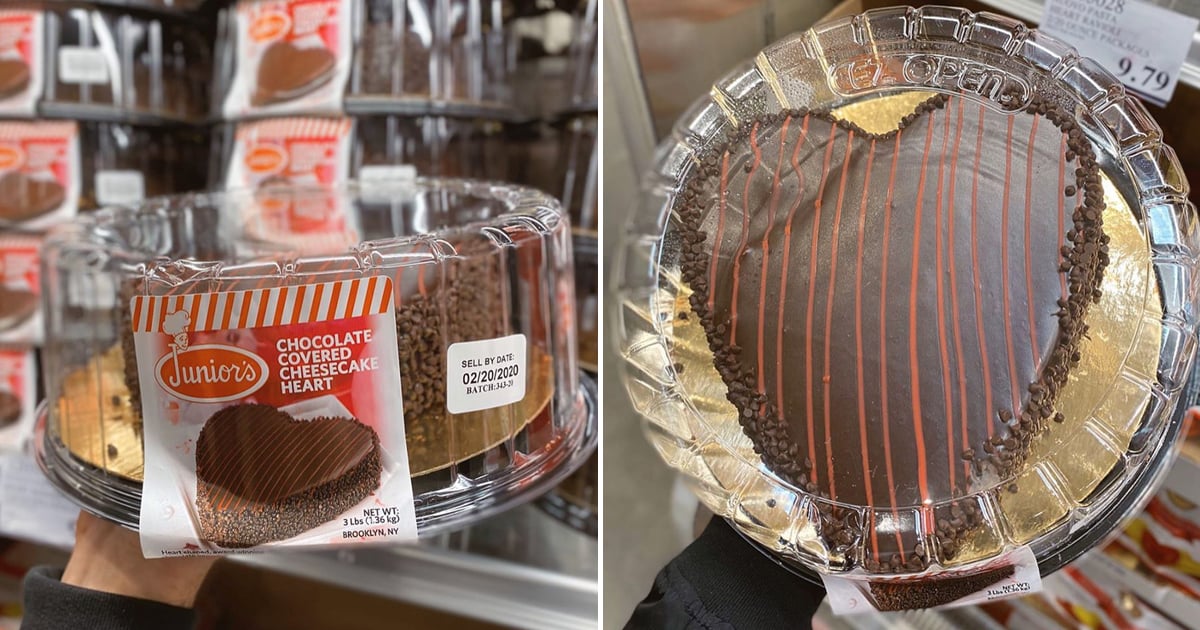 Costco Has Junior's Chocolate Covered Heart Cheesecake POPSUGAR Food