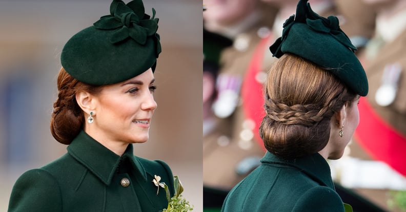 Kate Middleton's Braided Chignon, 2019