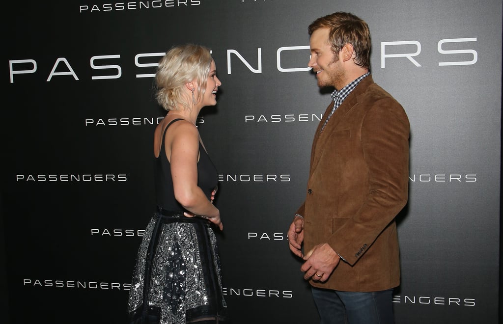 Jennifer Lawrence and Chris Pratt at CinemaCon 2016