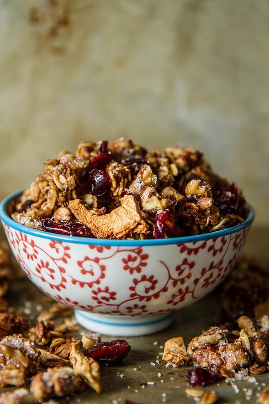 Apple Cider Quinoa Granola